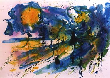 Original Expressionism Landscape Paintings by erwin weissenberger