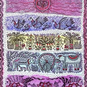 Collection Nature Inspired Mithila - Madhubani Art