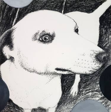 Print of Dogs Drawings by Júnior Almeida