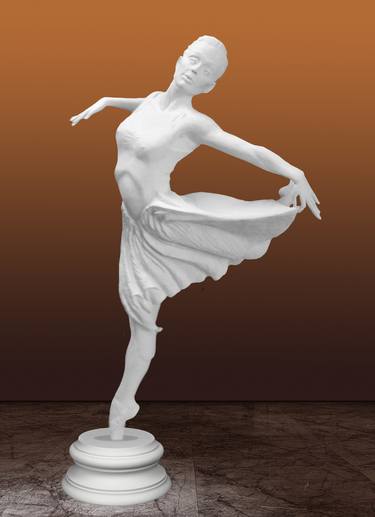 Ballerina sculpture thumb