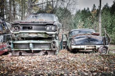 Classic Car Pile - Limited Edition of 20 thumb