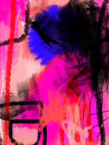 Original Abstract Expressionism Abstract Digital by Sherri Colter