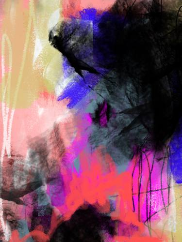 Original Abstract Expressionism Abstract Digital by Sherri Colter