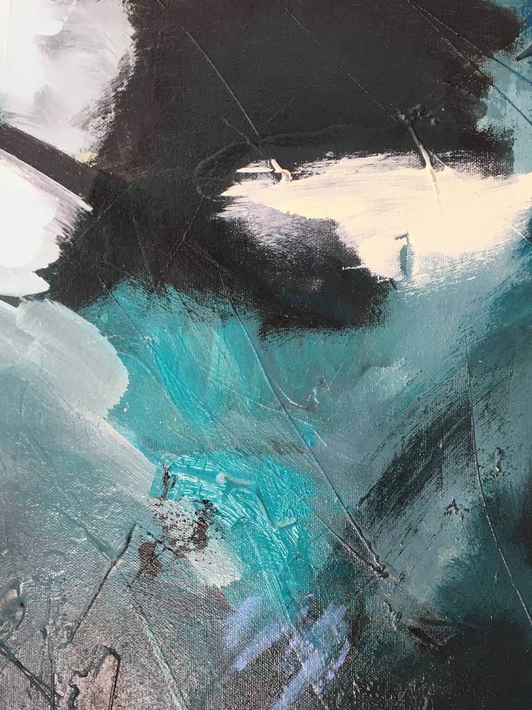 Original Abstract Expressionism Abstract Painting by Sherri Colter