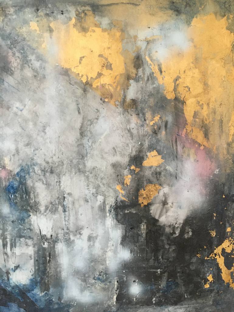 Original Abstract Expressionism Abstract Painting by Sherri Colter