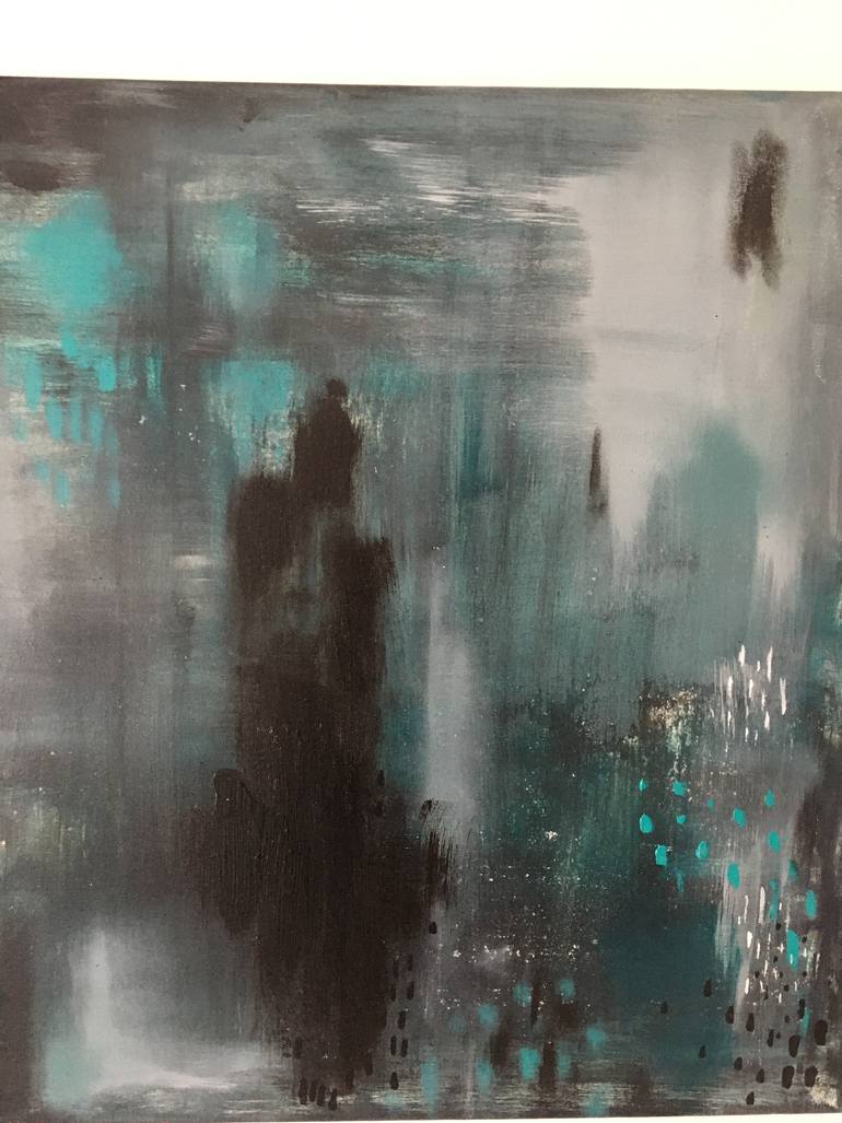 Original Abstract Expressionism Abstract Painting by Sherri Colter