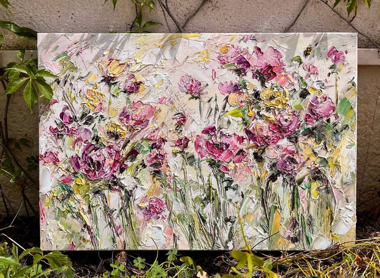 Original Floral Painting by Anastasia Grace