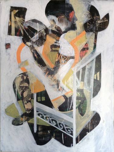 Original Abstract Expressionism Sports Paintings by Eric White