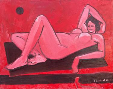 Print of Nude Paintings by Eric White