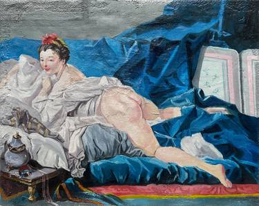 The Brunette Odalisque (After Boucher) thumb