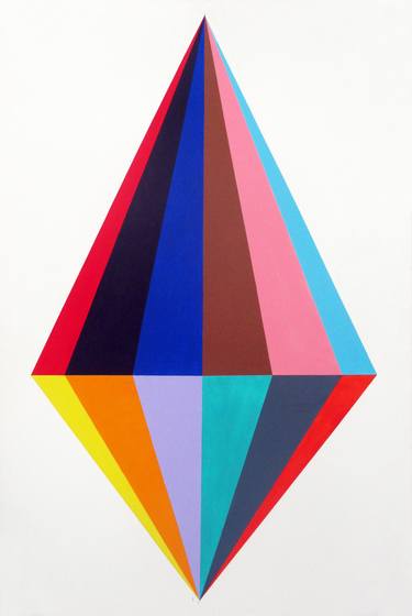 Print of Geometric Paintings by Eloisa Ballivian