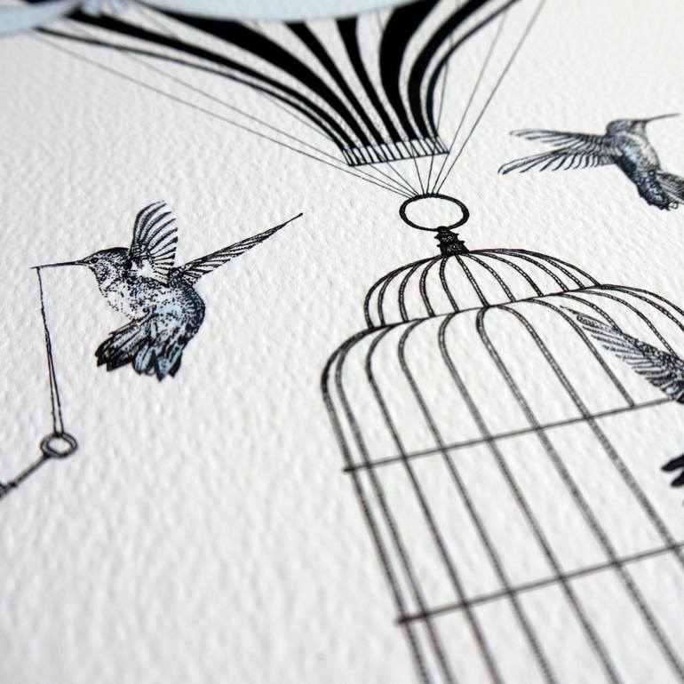Original Illustration Animal Drawing by Amelia Ilangaratne