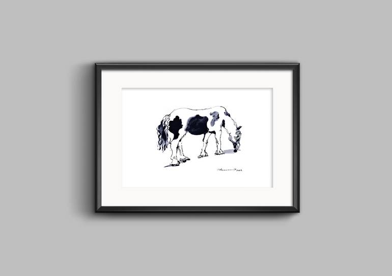 Original Illustration Animal Drawing by Tatiana Alekseeva