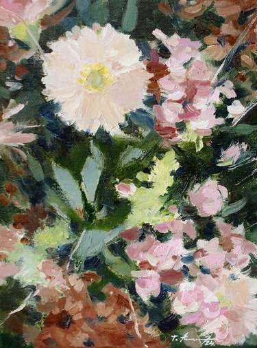 Original Impressionism Floral Paintings by Tatiana Alekseeva