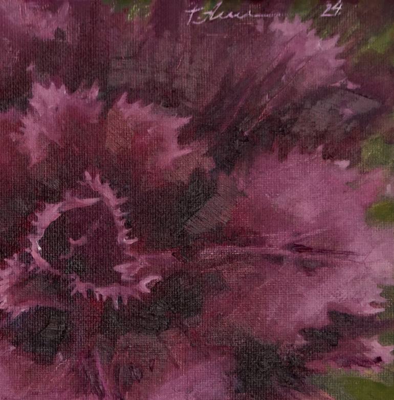 Original Floral Painting by Tatiana Alekseeva