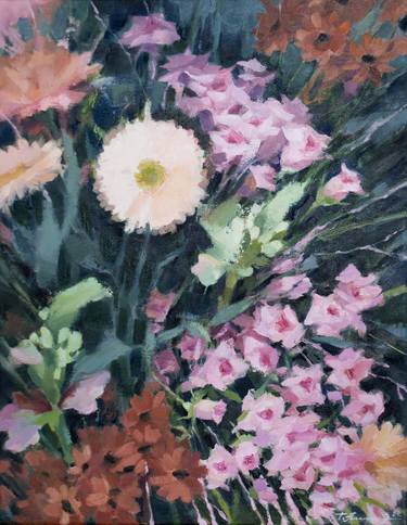 Original Fine Art Floral Paintings by Tatiana Alekseeva