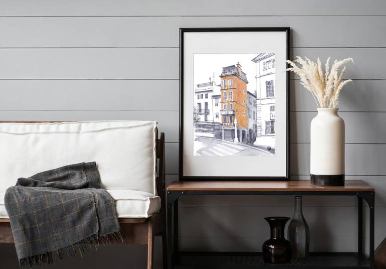 Original Impressionism Cities Painting by Tatiana Alekseeva