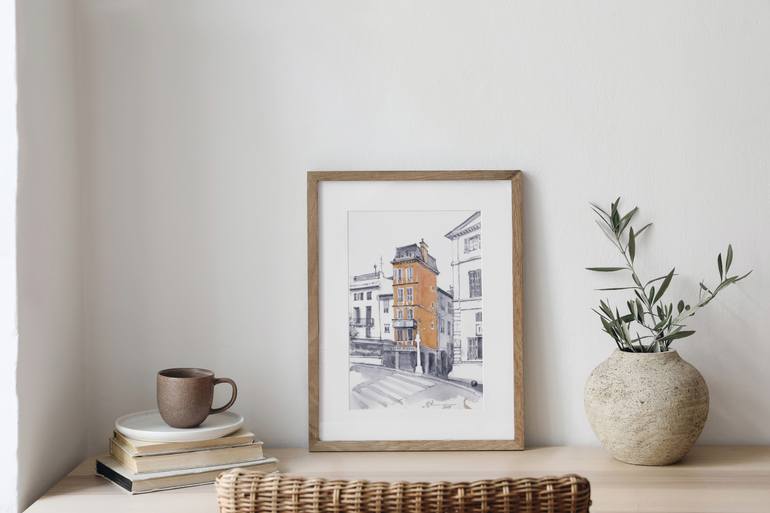 Original Impressionism Cities Painting by Tatiana Alekseeva