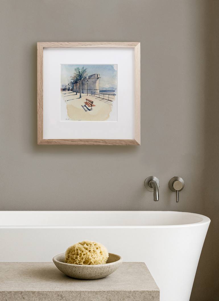 Original Expressionism Travel Painting by Tatiana Alekseeva