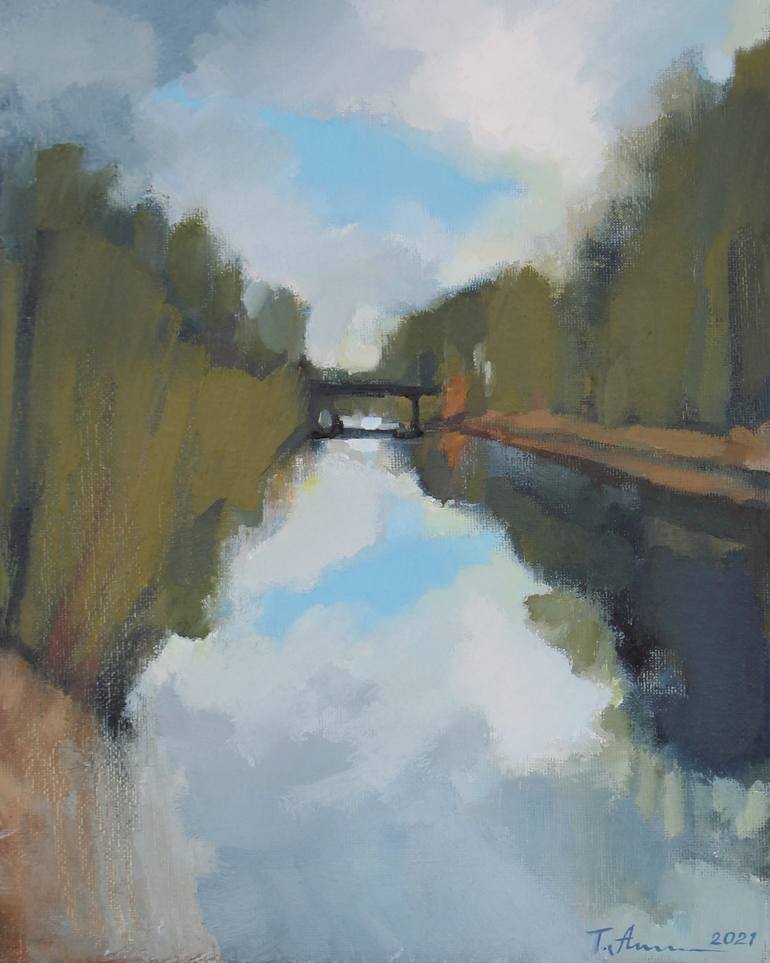 Original  Painting by tatiana alekseeva