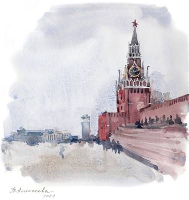 Spasskaya Tower of the Moscow Kremlin thumb