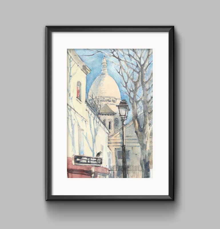 Original Impressionism Cities Painting by Tatiana Alekseeva