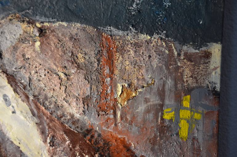 Original Abstract Landscape Painting by Guenter Rauch