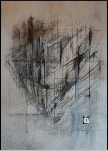 Original Abstract Drawings by Guenter Rauch