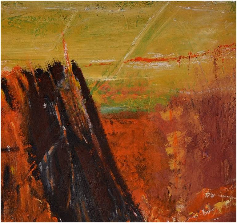 Original Figurative Abstract Painting by Guenter Rauch