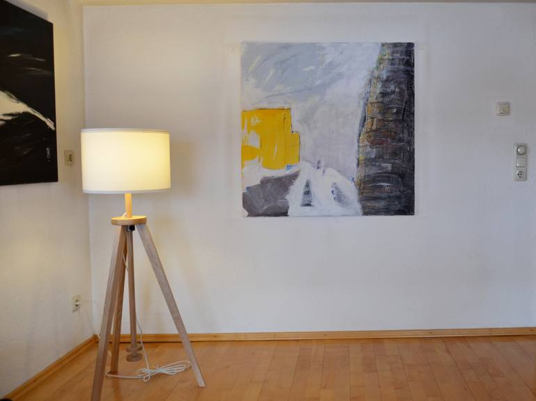 Original Abstract Landscape Painting by Guenter Rauch