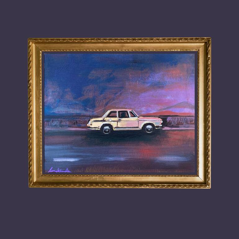 Original Contemporary Car Painting by Mara Wanda