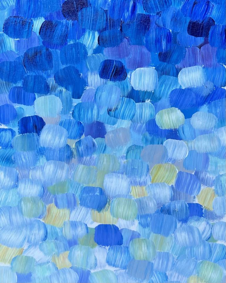 Original Abstract Expressionism Abstract Paintings by Sarah Cb Guthrie