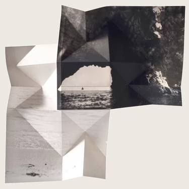 Original Geometric Beach Photography by Rosa Gabriela Chavez R