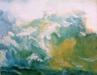 Waves -Giclee Print on Canvas thumb