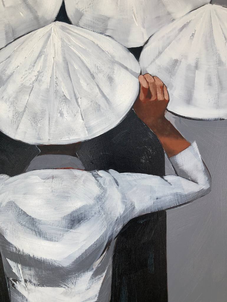 Original Minimalism People Painting by NguyễN TrọNg Minh