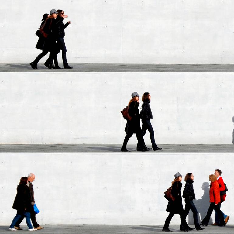 Original Abstract People Photography by Eka Sharashidze