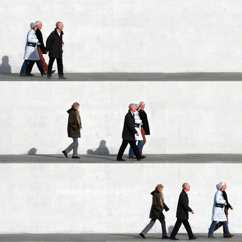 Original Abstract People Photography by Eka Sharashidze