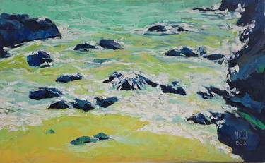 Print of Beach Paintings by Nguyễn Minh Chính