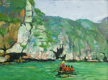 Print of Art Deco Beach Paintings by Nguyễn Minh Chính