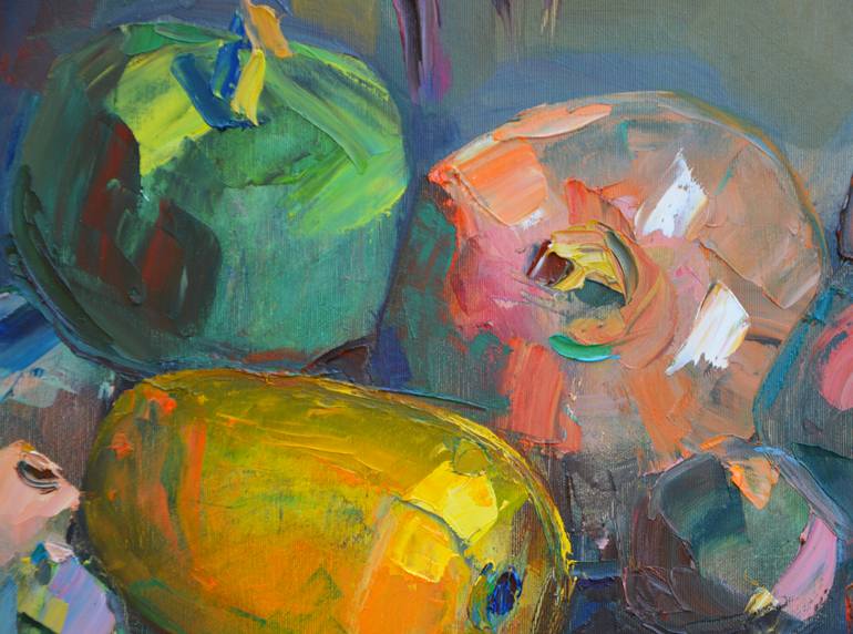 Original Expressionism Still Life Painting by Arus Pashikyan