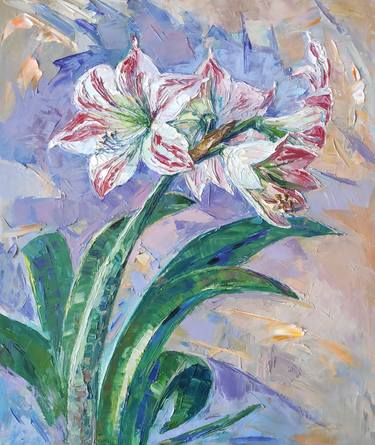 Original Expressionism Floral Paintings by Arus Pashikyan