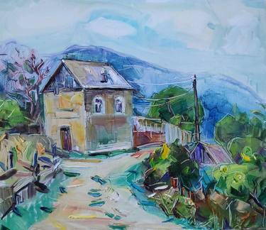 Original Expressionism Landscape Paintings by Arus Pashikyan