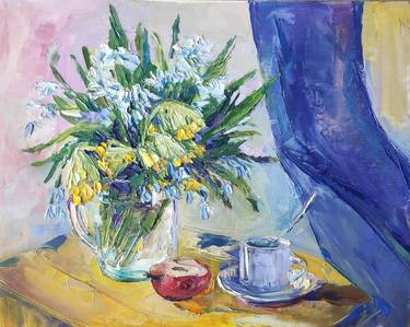 Original Still Life Paintings by Arus Pashikyan