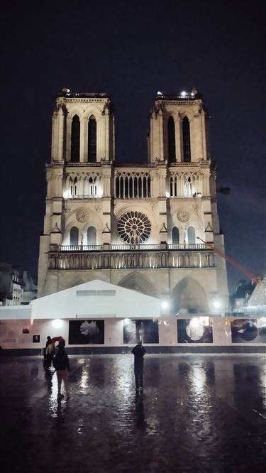 Notre Dame at Night (Limited edition of 5 prints) thumb