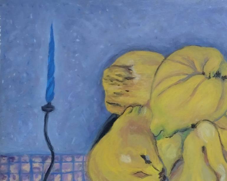 Original Impressionism Still Life Painting by Lanav Art