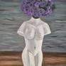 A female body vase with flowers, although there is nothing surrealistic on this picture, it reminds me on Rene Magritte artworks :)

"Art evokes the mystery without which the world would not exist."

-Rene Magritte