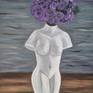 A female body vase with flowers, although there is nothing surrealistic on this picture, it reminds me on Rene Magritte artworks :)

"Art evokes the mystery without which the world would not exist."

-Rene Magritte