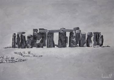 Stonehenge (Winter Scene) ( Limited edition of 2 prints) thumb