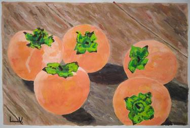 Original Impressionism Food Paintings by LanaV Art