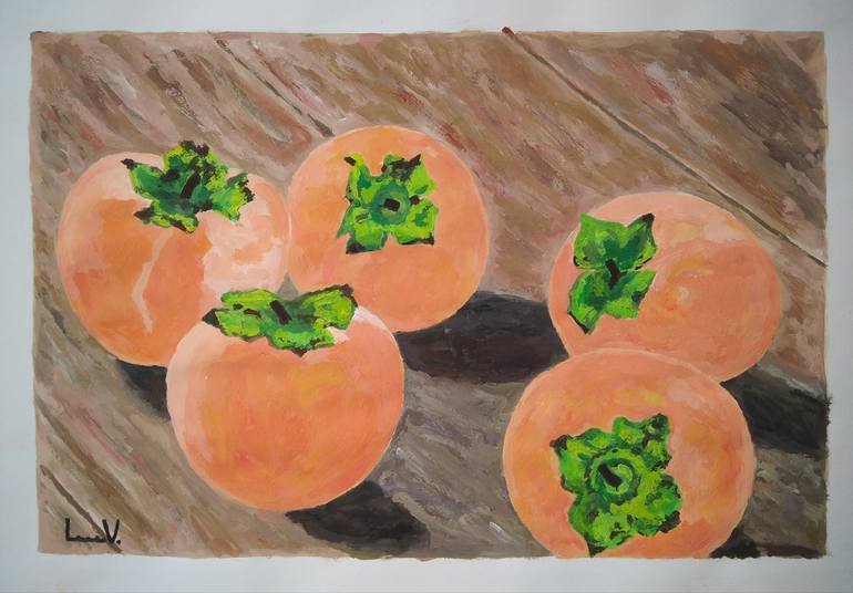 Original Food Painting by LanaV Art